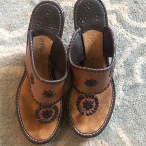 Adorable Jack Rogers wedge sandals!